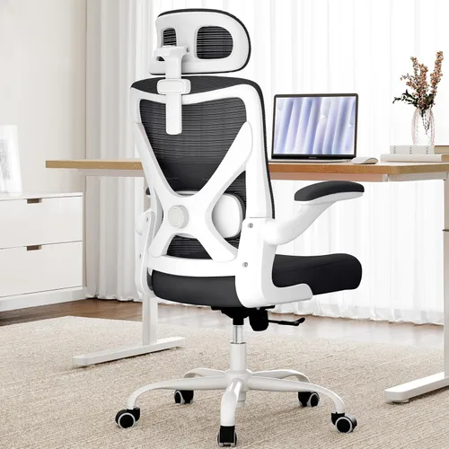 Vista 12 de Ergalithic Silla de oficina ergonómica – Silla de escritorio para computadora en forma de X cómoda, silla de juegos, silla de oficina con soporte