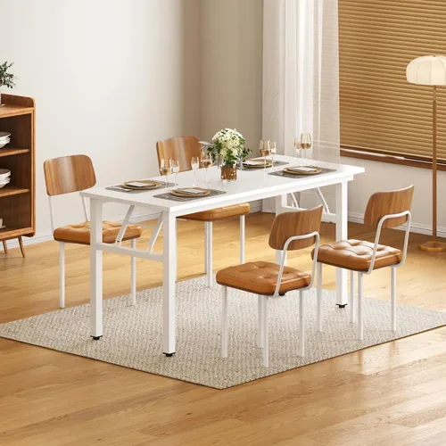 Vista 178 de DlandHome Escritorio plegable pequeño de 31.5 pulgadas, escritorio de computadora para oficina en casa, mesa plegable para espacios pequeños,