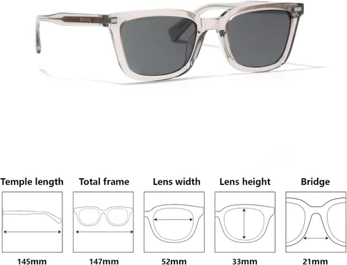 Vista 4 de Sunglasses Womens Trendy Sun Glasses for Men and Womens Classic