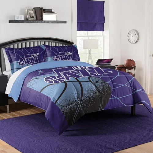 Vista 44 de Juego de edredón con licencia oficial de la NBA de Boston Celtics de Northwest – Ropa de cama con logotipo del equipo de la NBA – Juego de cama