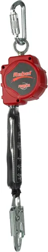 Vista 10 de 3M Protecta 3100403 Lifeline Rebel 3100403 - Malla de 6 pies (59.1 ft), gancho a presión de acero y mosquetón, negro/rojo