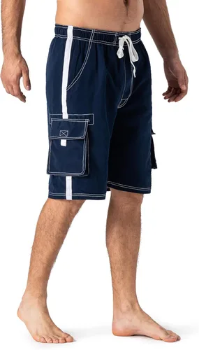 Vista 3 de TACVASEN Men's Summer Quick Dry Swim Trunks Bathing Suit Shorts with Lining Men