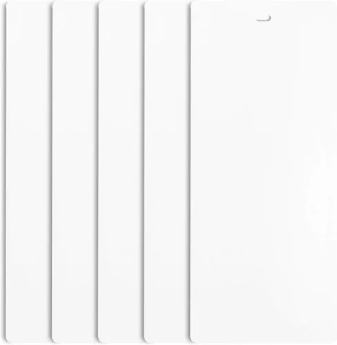Vista 13 de DALIX Láminas de repuesto para persianas verticales de PVC curvadas lisas marfil 94.5 x 3.5 (paquete de 2)