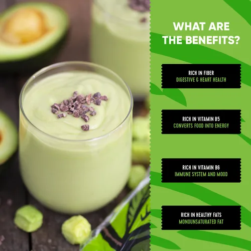 Vista 8 de PITAYA FOODS Piezas de aguacate de tamaño bocado orgánico, 12 onzas