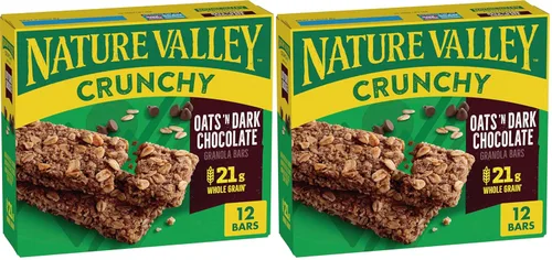Vista 9 de Nature Valley Barras de granola crujientes, Apple Crisp, caja de edición limitada, 12 barras, 8.94 oz (6 bolsas)
