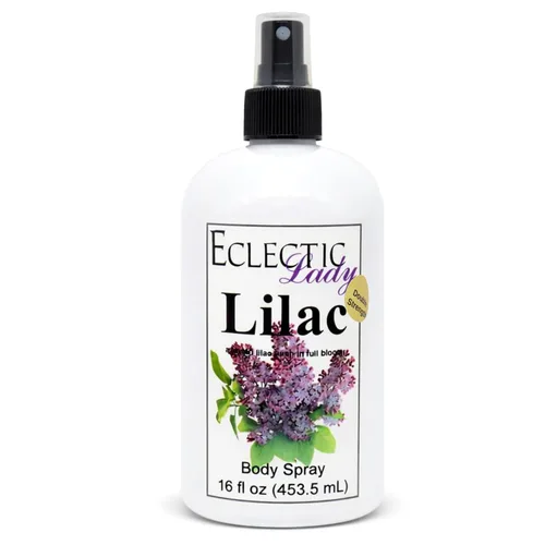 Vista 11 de Eclectic Lady Spray corporal lila, doble fuerza, 2 onzas, niebla corporal