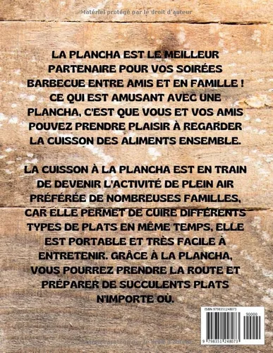 Vista 2 de Le Livre De Recettes À La Plancha (French Edition)