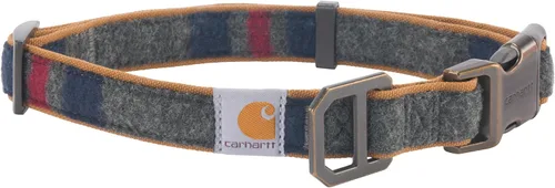 Vista 13 de Carhartt Collares de cincha totalmente ajustables de nylon para perros, costuras reflectantes para visibilidad, Mediana Negro (Cintas de nylon)