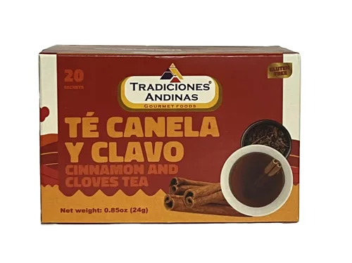 Vista 3 de Te Canela y Clavo - Té Canela y Clavo - Tradiciones Andinas - 20 Unidades - 24g/0.85oz (2)
