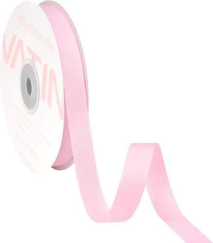 Vista 48 de VATIN Cinta de Grogrén Negra, 1-1/2" x 50 Yardas Continuas, Cinta de Grogrén de Poliéster Negra, Usar para Lazos de Bricolaje, Accesorios