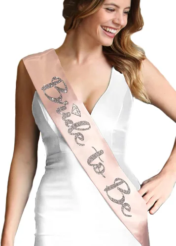 Vista 3 de Funny Bachelorette Party Sashes - BRIDAL GRADE SATIN Bride to Be Sash - Same Penisis Forever Decorations
