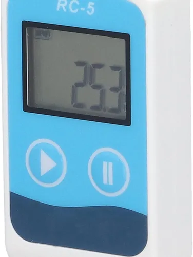 Vista 9 de Fydun Registrador de datos de temperatura USB IP67 32000 lecturas registrador de datos de temperatura para cadena de frío para el hogar, estudio