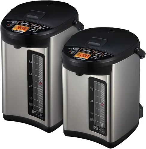 Vista 8 de Zojirushi Hervidor y calentador de agua de 4.0 litros (negro acero inoxidable)