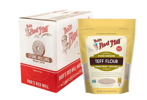 Vista 4 de Bob's Red Mill Harina de Teff, 25 libras