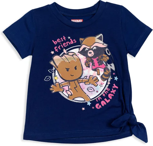 Vista 2 de Marvel Spider-Man Avengers - Conjunto de camiseta y leggings para niñas pequeñas y grandes