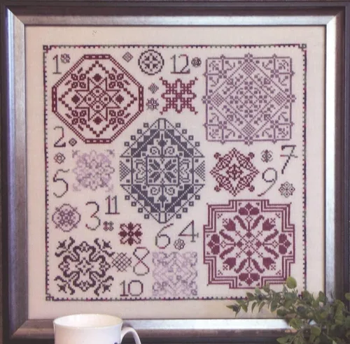 Rosewood Manor S-1212 Tabla de una docena de cuáqueros por Karen Kluba