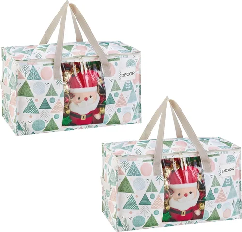 Vista 37 de VENO Paquete de 2 bolsas de mudanza resistentes, bolsas de almacenamiento de ropa y edredón con ventana transparente, suministros de embalaje