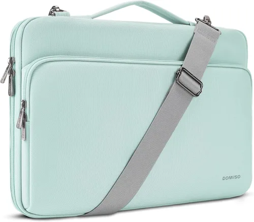 Vista 12 de DOMISO 360 Funda protectora para laptop MacBook Air M5 de 15 pulgadas Turquesa