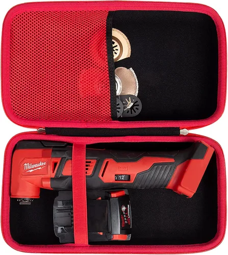 khanka Estuche de almacenamiento duro de repuesto para Milwaukee 2626-20 M18 18V iones de litio inalámbrica 18,000 OPM orbitando multiherramienta,