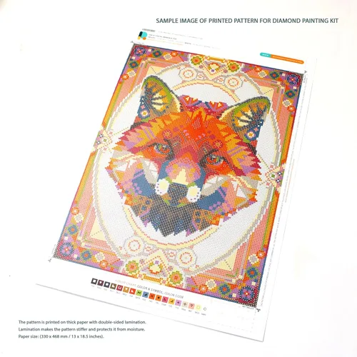 Vista 3 de Awesome Pattern Studio Quince DS1023, Diamond Painting Kit, Diamond Art Kits for Adults, Full Drill 5D Diamond Dots Kits. All Items Included.