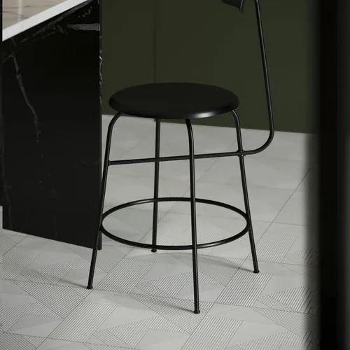 Vista 22 de Elffloor Azulejos de vinilo impermeables para despegar y pegar, autoadhesivos, fáciles de instalar, 11.8 x 11.8 pulgadas, patrón de línea para baño