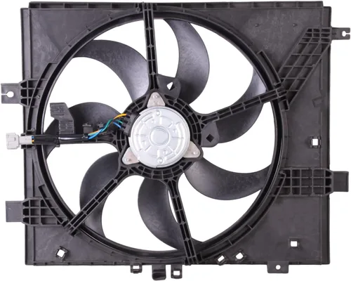 Vista 197 de TYG OE - Conjunto de ventilador de refrigeración de repuesto para Audi A4 Cabrio 2003-2009, 2005-2008 A4 Sedán/Wagon GEN 3, 2002-2005 GEN2 2 pines