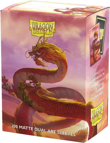 Vista 5 de Dragon Shield Fundas de arte mate 25 aniversario 100 CT - Fundas TCG suaves y resistentes Compatible con Pokemon, One Piece & Magic the