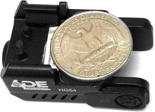 Vista 7 de Ade Advanced Optics HG54G Mira láser recargable universal clase IIIA, verde para pistola Springfield Hellcat (OSP/PRO) Micro-Compact 9MM