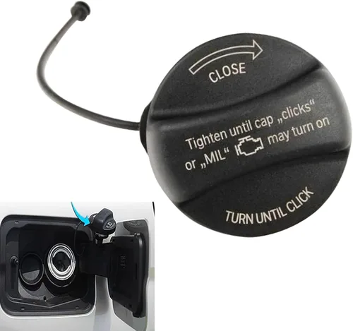 1 funda para tanque de combustible para automóvil, tapa de gasolina, tapa interior del tanque de combustible, repuesto #16117222391, compatible con