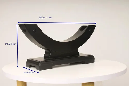 Vista 4 de Soporte de espada, soporte de espada, soporte de espada, soporte de espada Katana, soporte samurai (doblado)