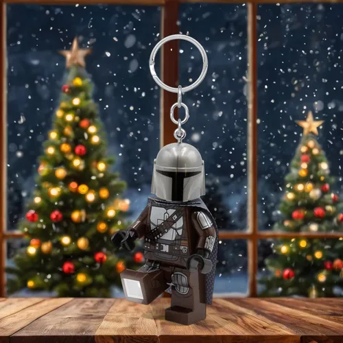 Vista 2 de LEGO Star Wars The Mandalorian - Figura grande de 3 pulgadas de alto - The Mandalorian (KE187H), Marrón