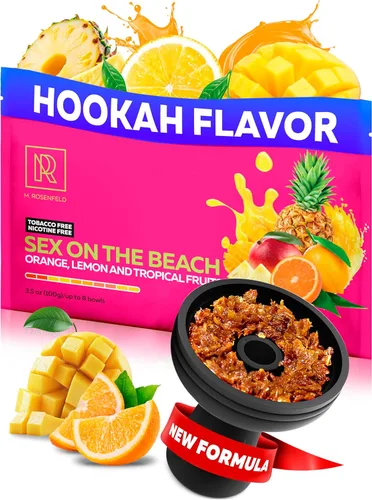 Vista 10 de Sabor a cachimba Blueberry Mint Herbal Blue Mist - 2.8 onzas - 2.82 oz de cachimba shisha sin tabaco melaza cachimba tabaco y nicotina Shisha sin