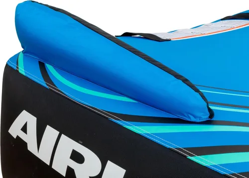 Vista 3 de Airhead G-Force Inflatable Towable Tube 2-4 Rider Models Dual Tow Points Full Nylon Cover Kwik-Connect Patented Speed Valve Boat Tubes