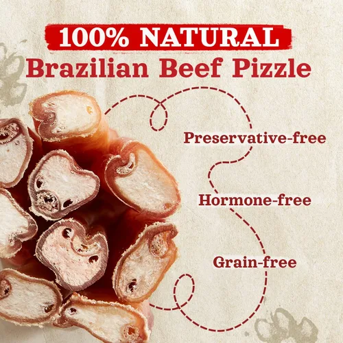 Vista 5 de Natural Farm Bully Sticks Jumbo sin olor, (6 pulgadas, paquete de 2), masticables extra gruesos para perros, golosinas de carne 100% totalmente