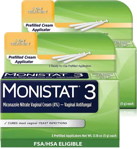 Vista 10 de Monistat 3 Tratamiento Vaginal Antifúngico 3 días de tratamiento, paquete combinado, paquete de de 1, 1, 1