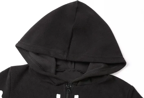 Vista 6 de Kids Skeleton Costume Glow in The Dark One-Piece Skeleton Hoodie for Halloween