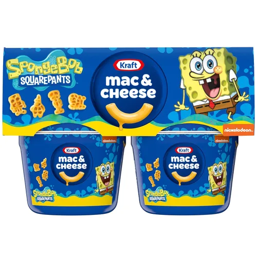 Vista 12 de Kraft - Tazas de macarrones y queso fáciles de microondas con formas de pasta Nickelodeon Paw Patrol (paquete de 4 unidades, tazas de 1.9 onzas)