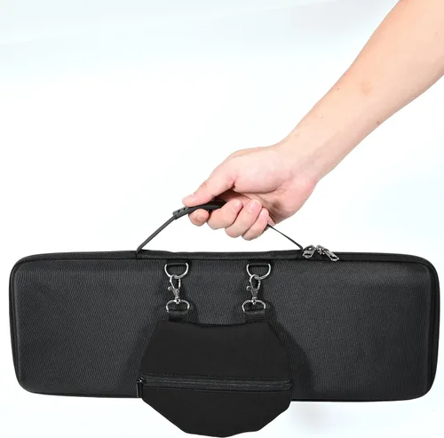 Vista 7 de RAIACE Estuche de almacenamiento duro compatible con Logitech MX Keys S/MX Keys Teclado inalámbrico iluminado avanzado.