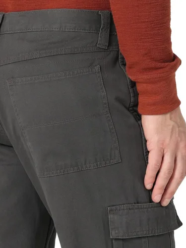Vista 4 de Wrangler Authentics - Pantalón tipo cargo con forro de vellón para hombre