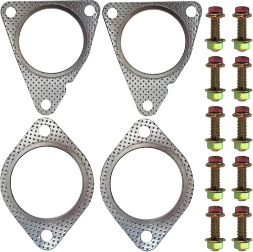 Vista 5 de Kit de tornillos de junta de escape de motor para Infiniti Q50 RWD 370z RWD/AWD G37