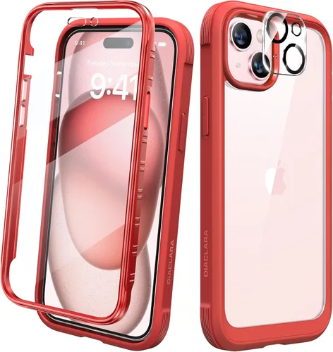 Vista 44 de DIACLARA - Funda transparente compatible con iPhone XR 6.1 pulgadas 2018
