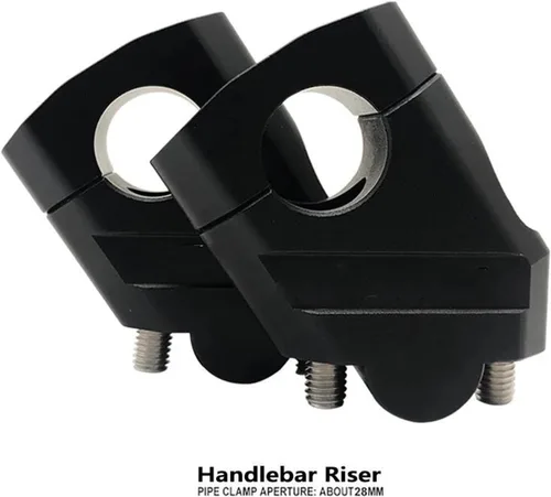 Vista 2 de Barra elevadora de aluminio para manillar de motocicleta, abrazadera de mango para B&enelli TRK502 TRK520X para TRK 502X para TRK 502 X para TRK 502