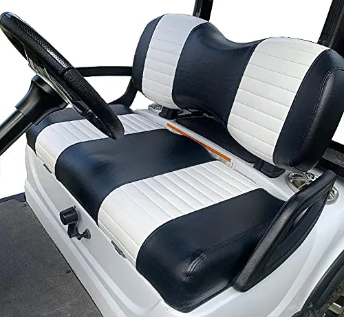 Yamaha Drive G-29 YDR "STAPLE ON" Golf Cart Seat Cover (2 Stripe)