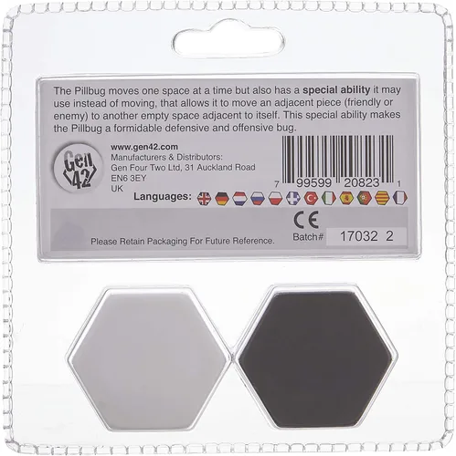 Vista 2 de Hive: Juego de mesa de expansión de carbono Pillbug (TCI016)