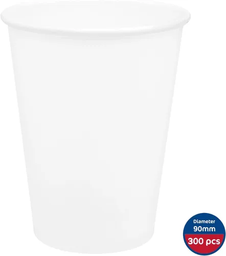 Vista 7 de Karat Copas calientes de papel blanco de 300 unidades, tazas de café desechables, perfectas para llevar bebidas y fiestas, resistentes, resistentes