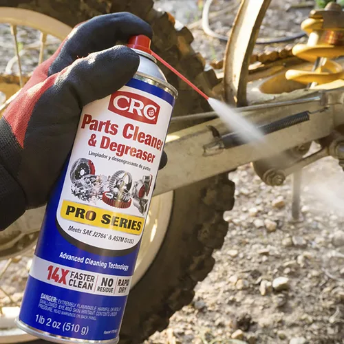Vista 5 de CRC Limpiador y desengrasante de piezas - Serie Pro, 18 onzas, paquete de 3
