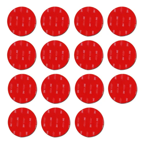 Vista 5 de 15 cintas redondas de doble cara resistentes (diámetro 2 pulgadas), cinta adhesiva 3M VHB, cinta adhesiva fuerte, cinta adhesiva impermeable