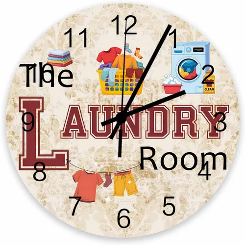 Reloj de pared silencioso sin tictac de cuarzo de calidad de 12 pulgadas, funciona con pilas, fácil de leer, hogar, oficina, aula, escuela