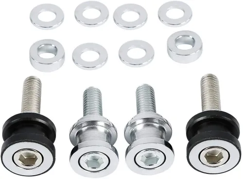 Vista 7 de TCMT Respaldo Vertical de Barra Sissy Estándar con Kit de Hardware de Acoplamiento Compatible con Harley Heritage Classic FLHC Street Bob FXBB