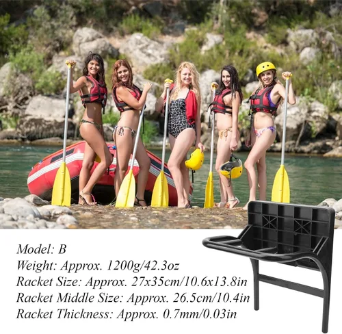 Vista 4 de Kit de montaje de motor para barcos inflables, PVC inflable de barco de 42.3 onzas, motor de kayak, soporte de barco inflable, raqueta de montaje